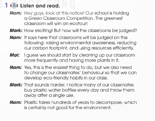 Tiếng Anh 12 (Global Success) Unit 3 – Getting Started 1